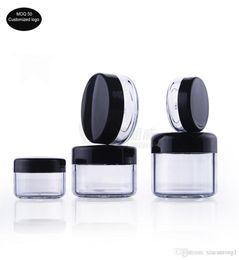 50pcslot 3g 5g 10g 15g 20g Small cream jar Empty Refillable Bottles Sample Cosmetic Container Eyeshadow Makeup Packaging Case7506651