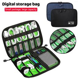 Storage Bags Electronic Accessories Data Cable USB Flash Drive Headset Bag Pen External Battery Large Capacity