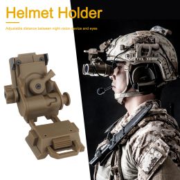 Accessories L4G24 NVG Helmet Mount Adjustable Night Vision Goggles Mount Nylon Helmet Mount for PVS15 PVS18 PGPNVG18 Goggles