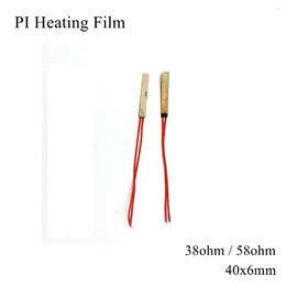 Carpets 40x6mm 5V 12V 24V 110V 220V PI Heating Film Polyimide Adhesive Electric Heater Plate Panel Pad Mat Fuel Foil Oil Engine Tank