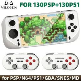 Players VILCORN E6 Handheld Game Console 5 Inch IPS Screen Portable Game Player Up for 40000 Retro Game for PSP PS1 N64 Pocket Console