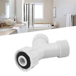 Bathroom Sink Faucets Innovative Double Inlet Junction Split Dishwasher Washing Machine Y Tee Connector Adapter For Efficient Water Usage!