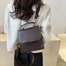 School Bags Crossbody Backpack Small Bag Women 2024 Style Fashion All-Match Ladies Mini