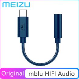 Headphones Original Meizu mblu Hifi earphones amplifier audio HiFi lossless DAC TypeC to 3.5mm audio adapter CX31993