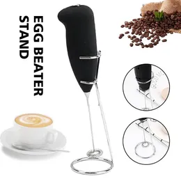 Kitchen Storage Egg Beater Stand Stainless Steel Coffee Rack Mixer Handheld Support Milk Holder Blender Whisk Q4O3