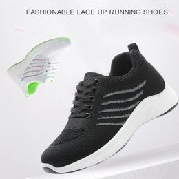 Casual Shoes Women's Black Sneakers Comfortable And Breathable Suitable For Everyday Wear