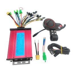 Accessories 36V 48V 52V 60V 350W 450W 500W 600W 20A 25A Electric Scooter EBike Dualmode Brushless Controller LCD Display Fit S866 T100