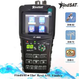 Finder HD Digital Satellite Finder Combo Support DVBT2/DVB S2/DVB C Sat Finder Metre For Satellite TV Receiver dvb t2 Tuner