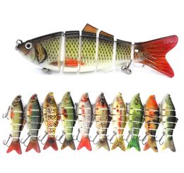 10cm20g Classic Luria Bait Plastic Hard Fishing Lures Multi Section Fish Road Sub Bionic Baits Packaging Fishes Gear2606762