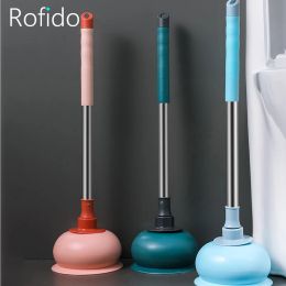 Holders Rubber Toilet Plunger Household Clog Remove Tool Bathroom Toilet Pipe Cleaner Tool Kitchen Sink Drain Shower Tub Plunger Dredge