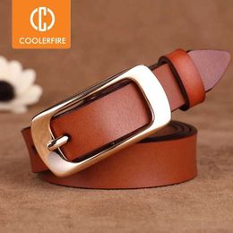 Waist Chain Belts Hot New Designer Fashion Womens Belts Genuine Leather Brand Straps Female Waistband Pin Buckles Fancy Vintage for Jeans LB073 Y240422