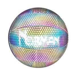 Volleyball Reflective Shiny Volleyball Standard Game Size 5 Light And For Team Training And Competition Outdoor Beach Reflective