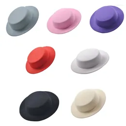 Berets Hand-made Small Top Hat Diy Embryo Mini Hats Ornaments Caps