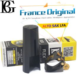 Saxophone France Original Eb ALTO and Bb Tenor Saxophone and Clarinet Hard rubber Mouthpiece Appropriative ligature and cap LFA LFT LFB