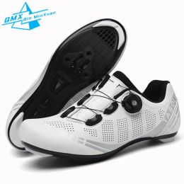 Footwear Road Cycling Shoes Men White Professional Cleat Racing SelfLocking MTB Bicycle Shoes Speed Women Flat Bike Sneaker Zapatillas