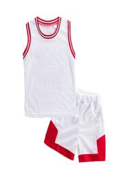 2021 27 years boy and girl summer suit baby basketball football sleeveless vest shorts twopiece performance suit Breathable pers2779405