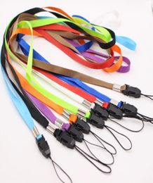 Lanyards Neck Strap For ID Pass Card Badge Gym Key Mobile Phone USB Holder DIY Hang Rope Lariat Lanyard6014373