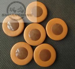 Saxophone 20pcs Sax Pads Sax Genuine Goat Leather Pads for Alto/ Tenor/ Soprano Saxophone 18mm47mm