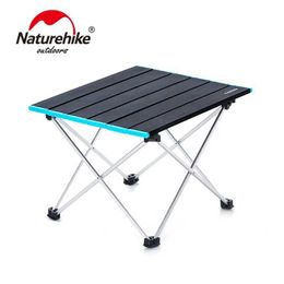 Camp Furniture Naturehike Camping Table Ultralight Portable Outdoor Mini Table Backpack Hiking Travel Table Outdoor Cooking Coffee Table Y240423