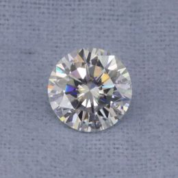 Gemstones Including The Certification Discount Price 1ct 6.5mm VVS Brilliant Cut White IJ Colour Moissanite Diamond For DIY Ring Earring