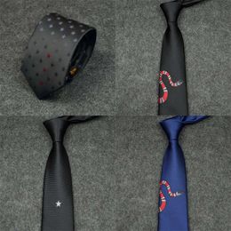Men Gy2023 Necktie Design Mens Ties Neck Letter Printed S Designers Cravate Neckwear Fashion Business Tie with Box 88g9d12298 s ers wear