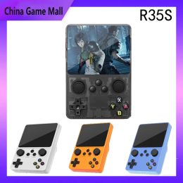 Players R35S Handheld Video Game Console 3.5inch IPS Screen Linux System Portable Handheld Retro Video Player