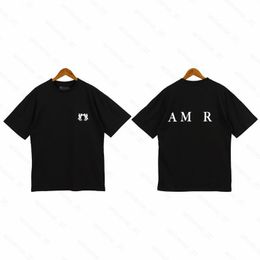 designers mens tshirts Amirirs tshirts summer womens loose tees tops casual shirt Hip Hop T-shirt Fashionable and versatile,breathable shorts sleeve 589