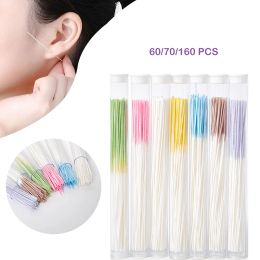 Trimmers 60/70/160pcs Pierced Ear Cleaning Herb Solution Paper Floss Ear Hole Aftercare Tools Kit Disposable Earrings Hole Cleaner