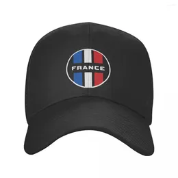 Ball Caps Custom France Racing Stripes Flag Baseball Cap Men Women Adjustable Dad Hat Streetwear Snapback Hats