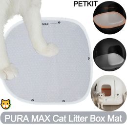 Housebreaking Petkit PURA MAX Sandbox Cat Litter Box Mat Accessories Pad Cat Supplies Arena Para Gato Pet Products Automatic Cat Toilet Mat