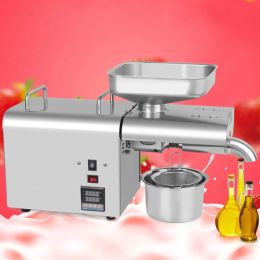 Pressers Intelligent Stainless Steel Oil Presser Electric Automatic Oil Pressing Machine Commercial Cold and Hot Oil Presser