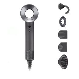 Low Noise Hair Dryer with Magnetic Nozzle, Portable HairDryer for Salon Home Curly and Straight Hair Blow Dryer with Bracket