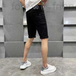 Men's Shorts designer 2024 New High Quality Denim for Men Straight Trendy Brand Casual Versatile Pants 5/4 Middle EQOL