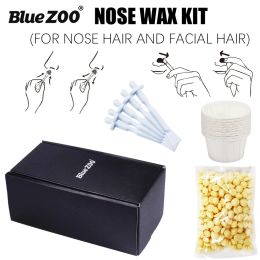 Clippers Portable Wax Kit Nose Hair Removal Wax Wax Kit Nose Hair Removal Cosmetic Tool Nose Hair Trimmer Gift for Father