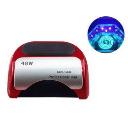 Kits 48w Uv Gel Nail Lamp Slide Cover Design Infrared Automatic Switch Induction Comfort Cure Led High Performance Gel Curing Light