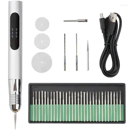 Mini Engraving Pen Electric Machines Engraver Rechargeable Cordless Rotary Tools Easy Install