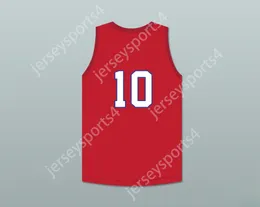 CUSTOM ANY Name Number Mens Youth/Kids DARIUS GARLAND 10 BRENTWOOD ACADEMY EAGLES RED BASKETBALL JERSEY 1 TOP Stitched S-6XL