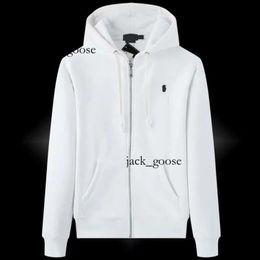 Mens Hoodies Sweatshirts Designer Men Sweater Zip Half Hoodie Loose Horse Jackets Polo Mens Clothig Top Asian Size XXL 968