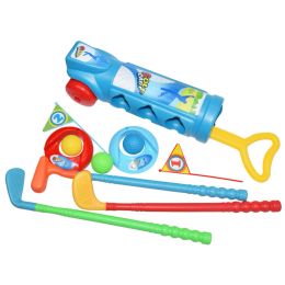 Clubs Game Fiess Parent Child Activities Mini Early Educational Interactive Abs Outdoor Sports Kids Toy Golf Clubs Set Ball Gift