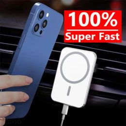 Chargers Magnetic Wireless Charger Car 15W Fast Wireless Charging Stand For iPhone 12 13 14 Pro Max 12/13 mini Fast Charging Station