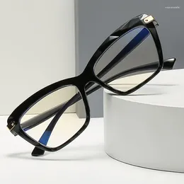 Sunglasses Square Glasses Frames For Women Brand Sexy Cat Eye Frame Optical Spectacle Computer Anti Blue Light