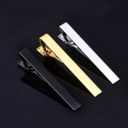 Clips Men Tie Clip Colourful Metal Copper Necktie Pin Simple Bar Clasp Formal Business Tie Clips Daily Wedding Ceremony Tie Clip Pins