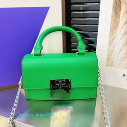 Store Wholesale Designer Bag Leather Handbag 2024 New Fashion Handbag All Match Small Square Bag Single Shoulder Crossbody Bag Fashion Handheld Crossbody Bag