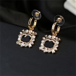 Women's Heart Stud Designer Earrings High Quality Gold hoop Chanells silver Earring Luxury Jewelry woman letter C pearl Earing men Cclies 8447