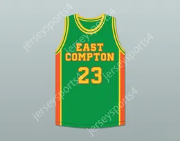 CUSTOM ANY Name Number Mens Youth/Kids EAST COMPTON CLOVERS GREEN BASKETBALL JERSEY TOP Stitched S-6XL