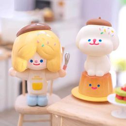 Blind box RiCO Afternoon Tea Blind Box Toys Guess Bag Caja Ciega Cute Doll Anime Figures Kawaii Model for Girls Birthday Gift Surprise Box Y240422