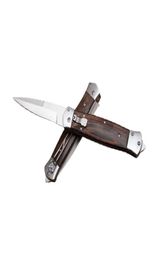 Special Offer Sog FIELDER automatic F122 knife 8Cr13Mov Satin Blade Steel Cocobolo handle Rescue knife cutting tools G707 single a8774627