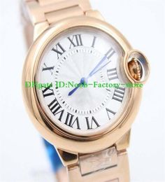 Factory s Luxury watch men 36mm blue balloon sapphire glass automatic mechanical watch white dial wrisrwatch stainless steel st2975160571