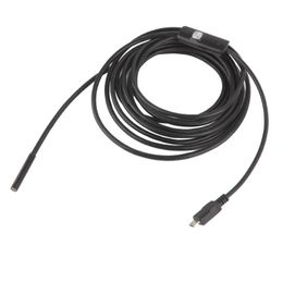 2024 5.5mm High-definition Waterproof Android Mobile Phone Computer Usb Endoscope Video Industrial Pipeline Car Endoscope 1Mfor industrial pipeline endoscope