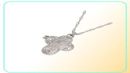 Exquisite 925 Sterling Silver Chain Necklace Diamond Jewelry Magnet Box Pendant Devout Anniversary Gift Fashion Accessories1275051